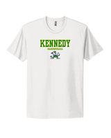Kennedy HS Girls Basketball Block - Mens Select Cotton T-Shirt