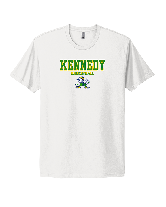 Kennedy HS Girls Basketball Block - Mens Select Cotton T-Shirt