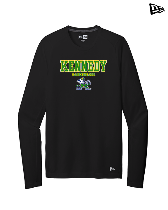 Kennedy HS Girls Basketball Block - New Era Performance Long Sleeve