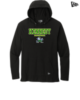 Kennedy HS Girls Basketball Block - New Era Tri-Blend Hoodie