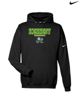 Kennedy HS Girls Basketball Block - Nike Club Fleece Hoodie