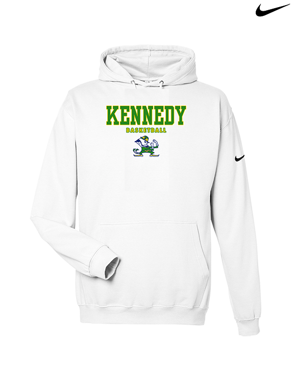 Kennedy HS Girls Basketball Block - Nike Club Fleece Hoodie