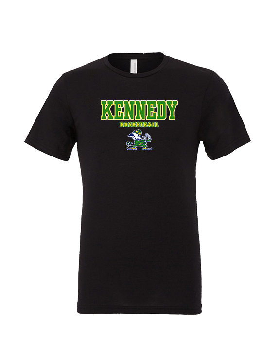 Kennedy HS Girls Basketball Block - Tri-Blend Shirt