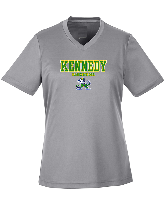Kennedy HS Girls Basketball Block - Womens Performance Shirt