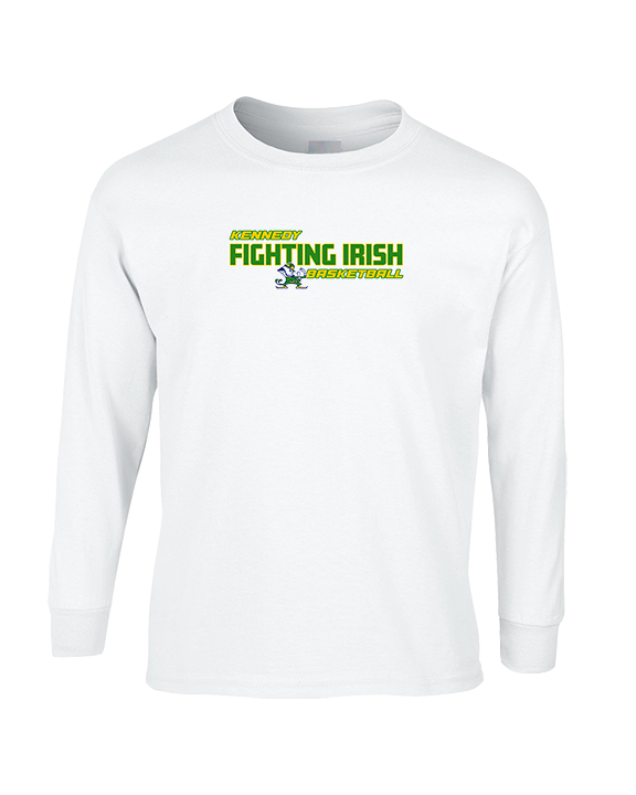 Kennedy HS Girls Basketball Bold - Cotton Longsleeve