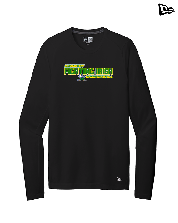 Kennedy HS Girls Basketball Bold - New Era Performance Long Sleeve
