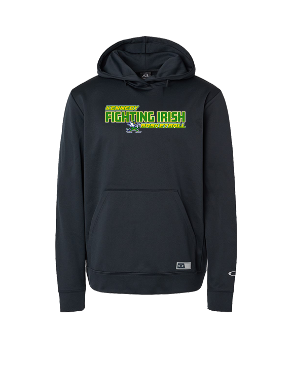 Kennedy HS Girls Basketball Bold - Oakley Performance Hoodie
