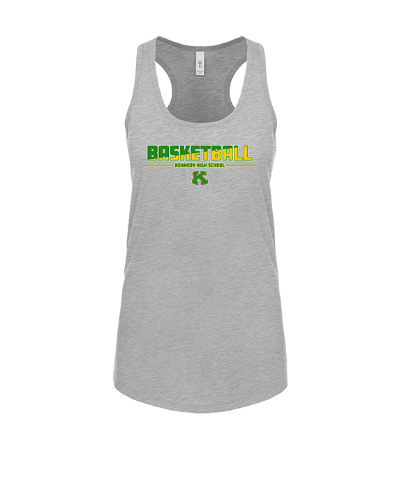 Kennedy HS Girls Basketball Cut - Womens Tank Top