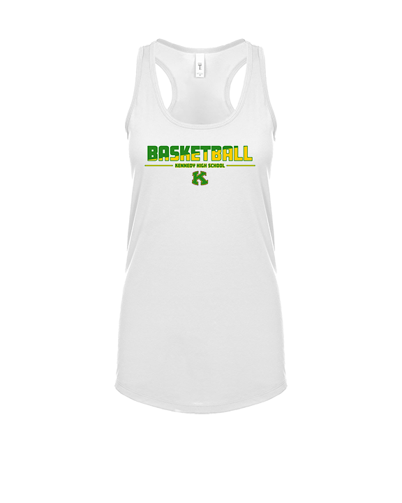 Kennedy HS Girls Basketball Cut - Womens Tank Top