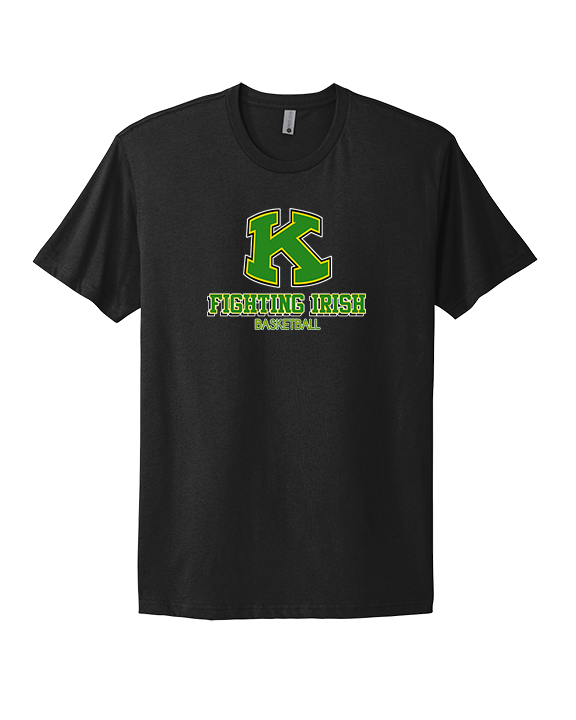 Kennedy HS Girls Basketball Shadow - Mens Select Cotton T-Shirt