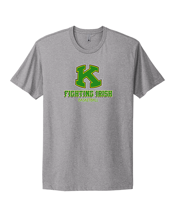 Kennedy HS Girls Basketball Shadow - Mens Select Cotton T-Shirt