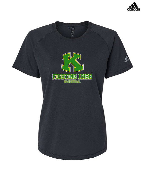 Kennedy HS Girls Basketball Shadow - Womens Adidas Performance Shirt