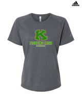 Kennedy HS Girls Basketball Shadow - Womens Adidas Performance Shirt