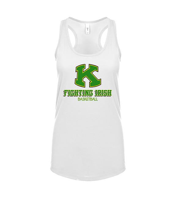 Kennedy HS Girls Basketball Shadow - Womens Tank Top