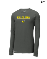 Killer Bees Softball Border - Mens Nike Longsleeve