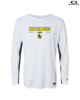 Killer Bees Softball Border - Mens Oakley Longsleeve
