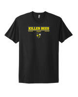 Killer Bees Softball Border - Mens Select Cotton T-Shirt