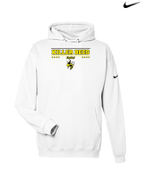 Killer Bees Softball Border - Nike Club Fleece Hoodie