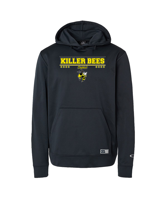 Killer Bees Softball Border - Oakley Performance Hoodie