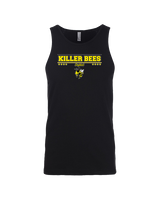 Killer Bees Softball Border - Tank Top