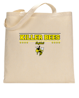 Killer Bees Softball Border - Tote