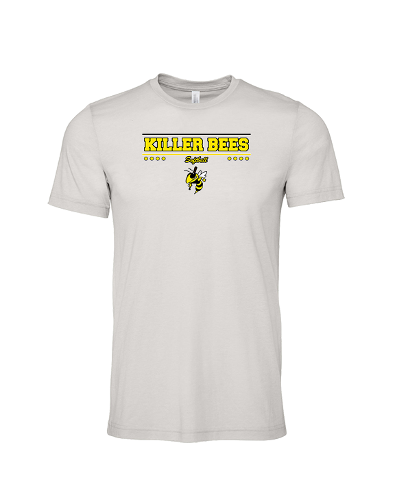 Killer Bees Softball Border - Tri-Blend Shirt