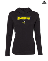 Killer Bees Softball Border - Womens Adidas Hoodie