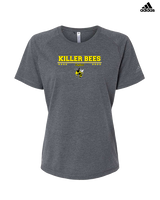 Killer Bees Softball Border - Womens Adidas Performance Shirt