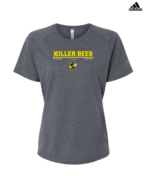Killer Bees Softball Border - Womens Adidas Performance Shirt