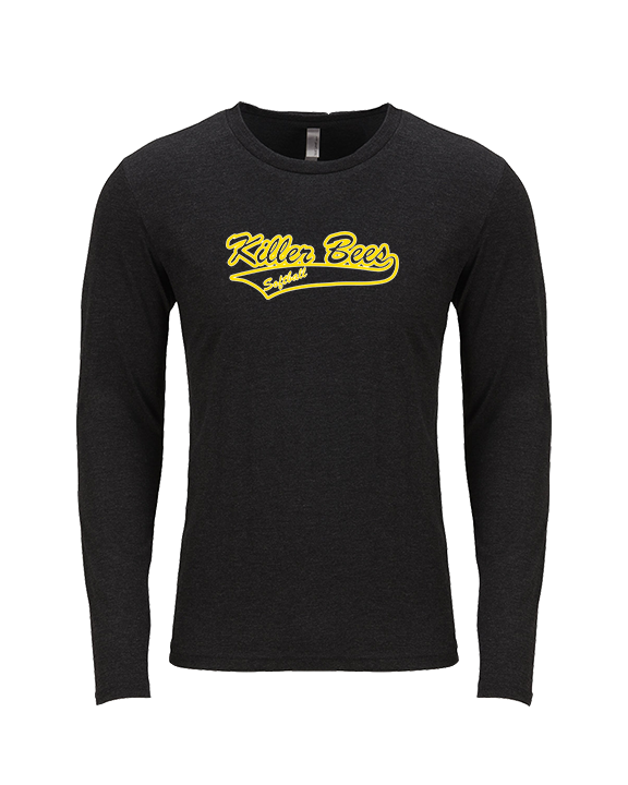 Killer Bees Softball Custom - Tri-Blend Long Sleeve