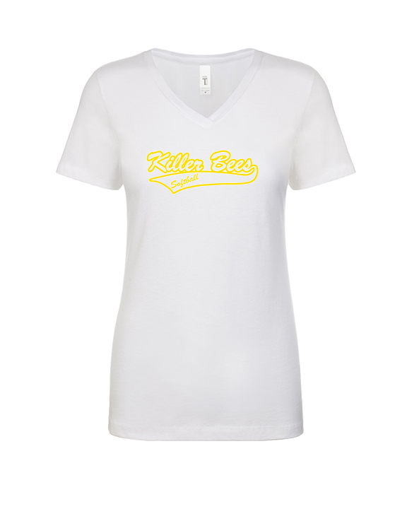 Killer Bees Softball Custom - Womens Vneck