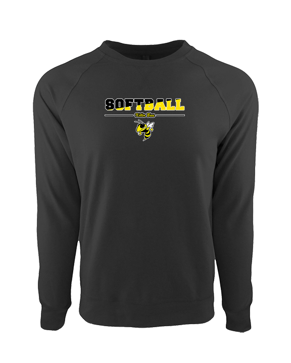 Killer Bees Softball Cut - Crewneck Sweatshirt