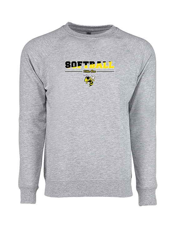 Killer Bees Softball Cut - Crewneck Sweatshirt