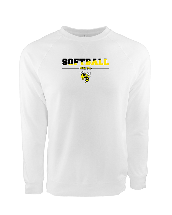 Killer Bees Softball Cut - Crewneck Sweatshirt