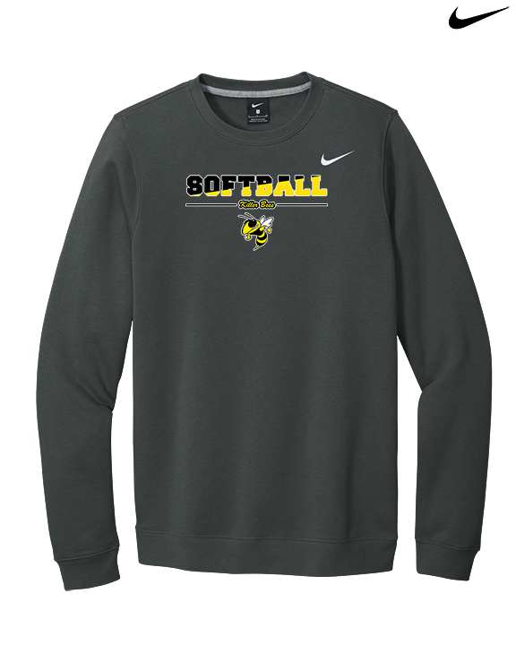 Killer Bees Softball Cut - Mens Nike Crewneck