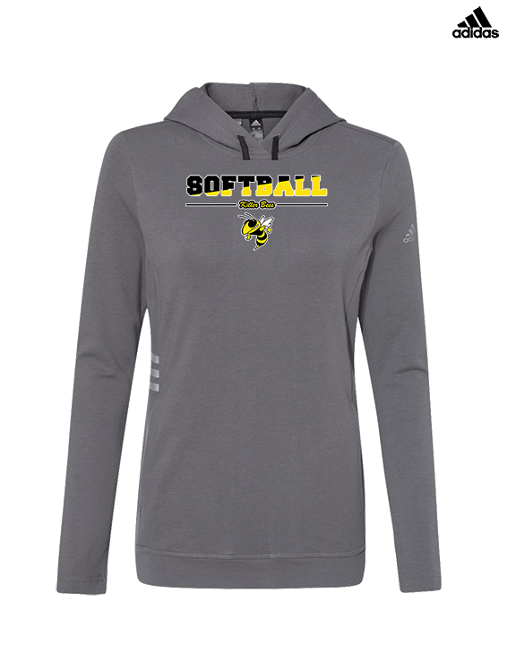 Killer Bees Softball Cut - Womens Adidas Hoodie