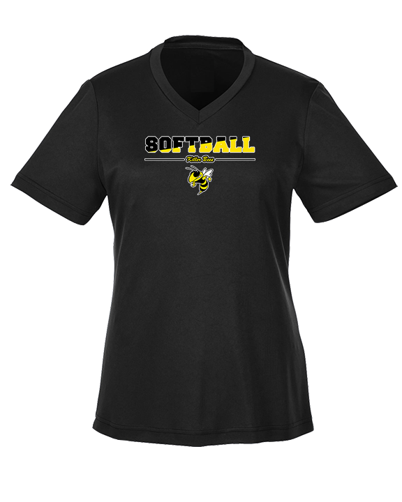 Killer Bees Softball Cut - Womens Performance Shirt