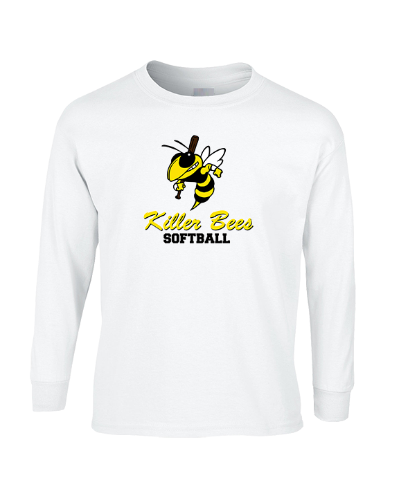 Killer Bees Softball Shadow - Cotton Longsleeve