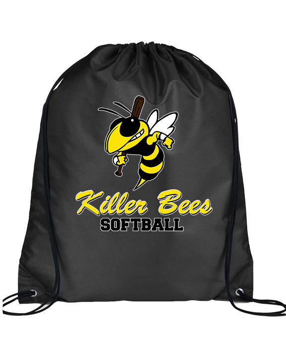 Killer Bees Softball Shadow - Drawstring Bag