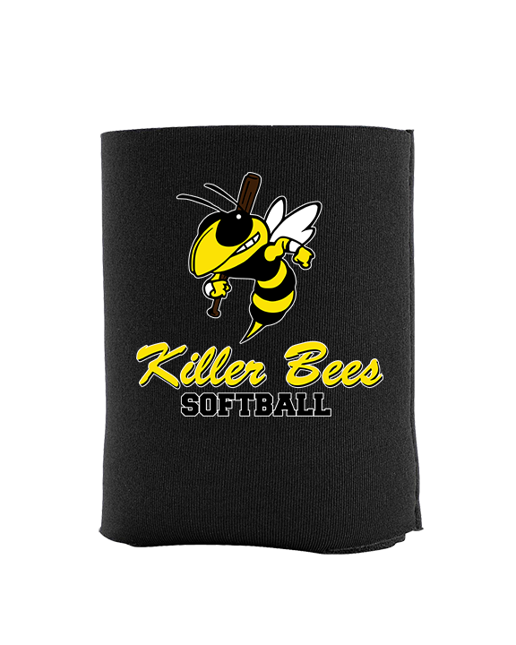 Killer Bees Softball Shadow - Koozie