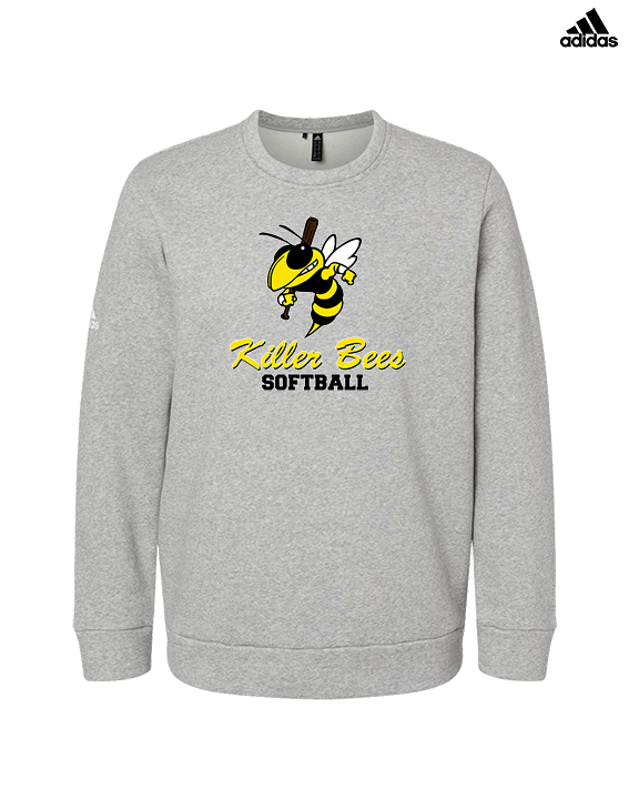 Killer Bees Softball Shadow - Mens Adidas Crewneck