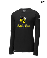 Killer Bees Softball Shadow - Mens Nike Longsleeve