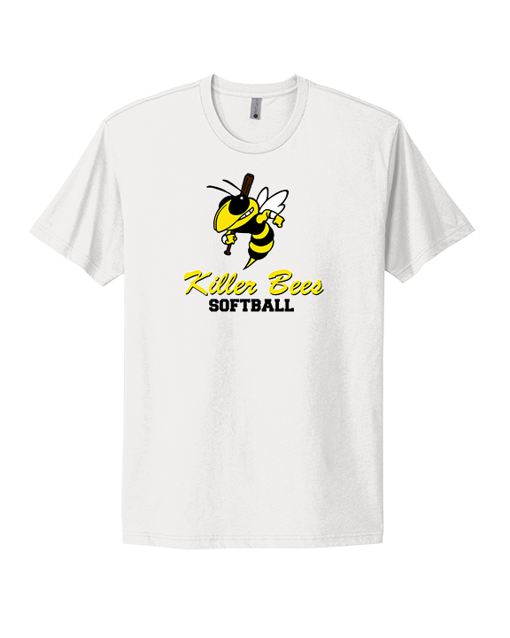 Killer Bees Softball Shadow - Mens Select Cotton T-Shirt
