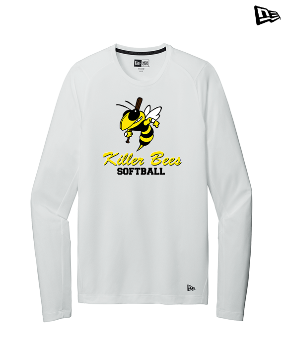Killer Bees Softball Shadow - New Era Performance Long Sleeve