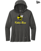 Killer Bees Softball Shadow - New Era Tri-Blend Hoodie