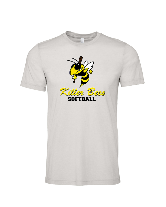 Killer Bees Softball Shadow - Tri-Blend Shirt