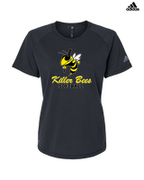 Killer Bees Softball Shadow - Womens Adidas Performance Shirt