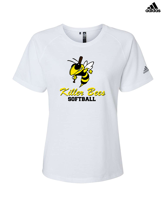 Killer Bees Softball Shadow - Womens Adidas Performance Shirt