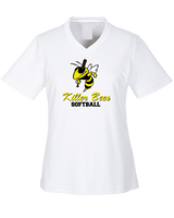 Killer Bees Softball Shadow - Womens Performance Shirt