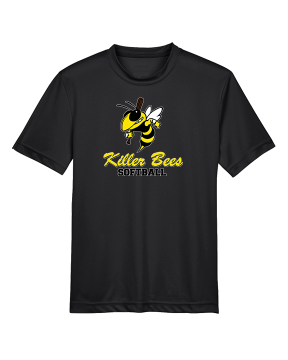 Killer Bees Softball Shadow - Youth Performance Shirt
